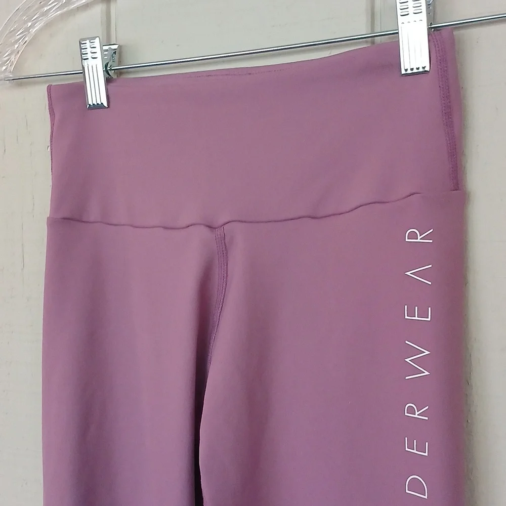 Ryderwear Scrunch Back Mauve Active Leggings Size Small